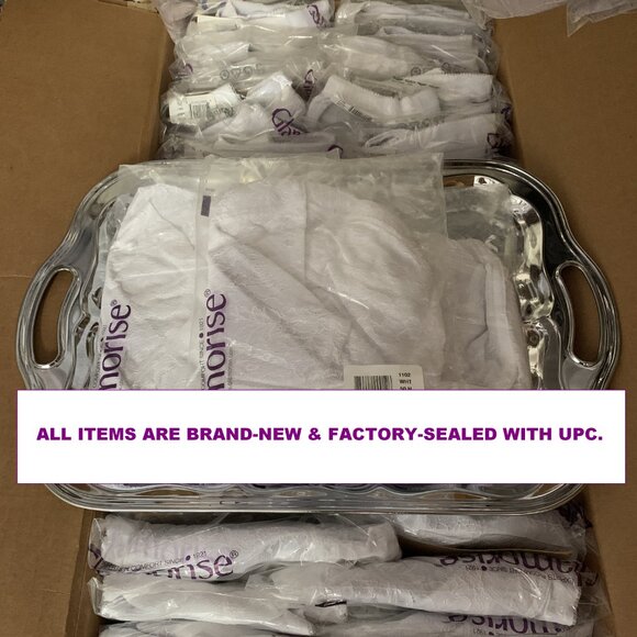 Glamorise 40D COMFORT LIFT Bra (COTTON-LINED) Wireless (SIDE-BONES) WHITE NEW - Picture 14 of 16